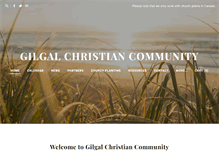 Tablet Screenshot of gilgalchristiancommunity.org